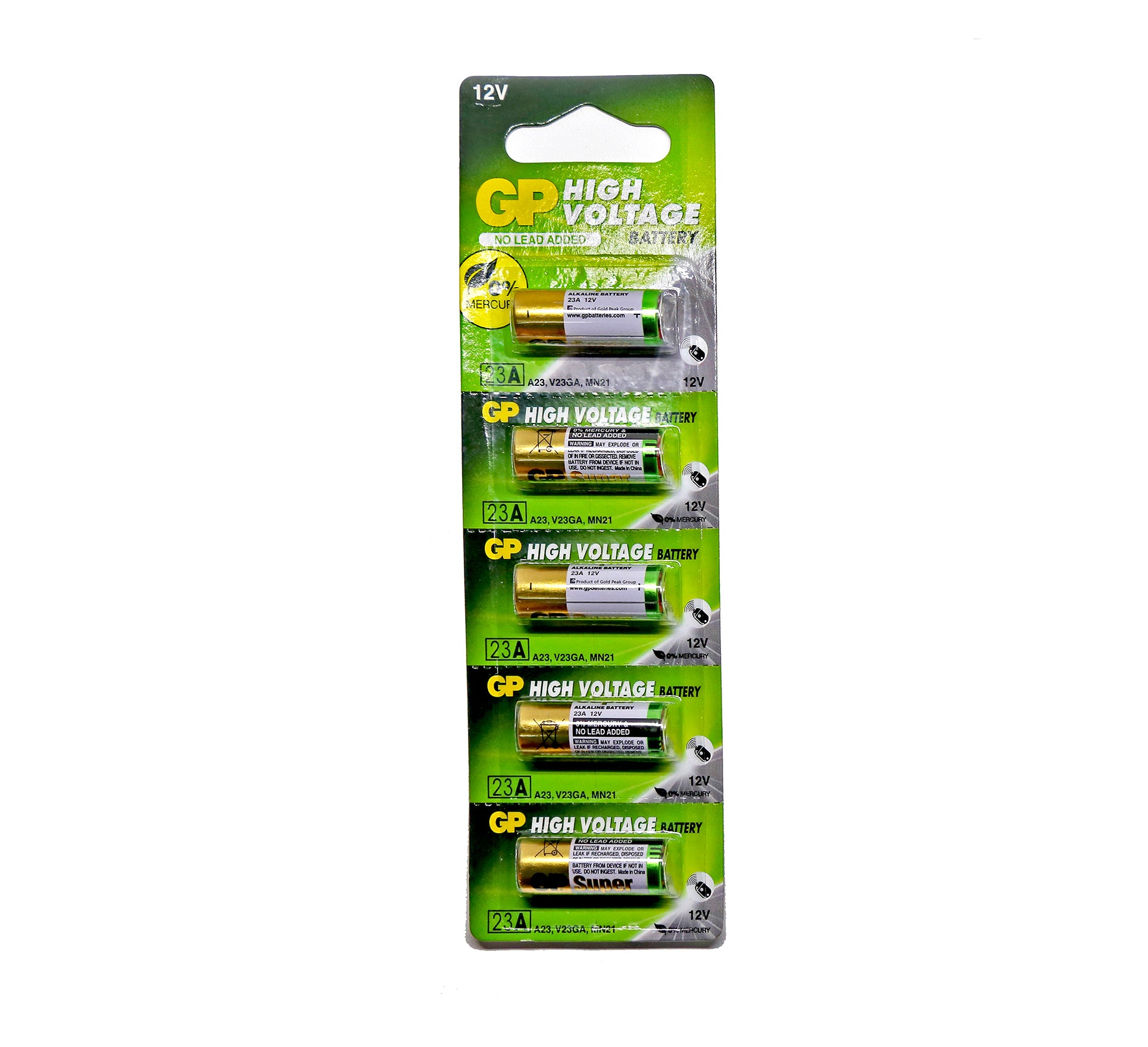 Golden Peak 23 (8LR932) Battery, Pk/5