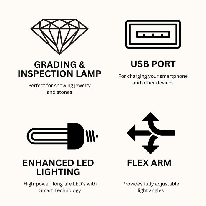 Gemoro Horizon 2 LED Diamond Grading Lamp