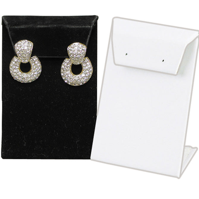 Single-Pair Drop Earring Easels in Pearl, 2.38" L x 1.5" W