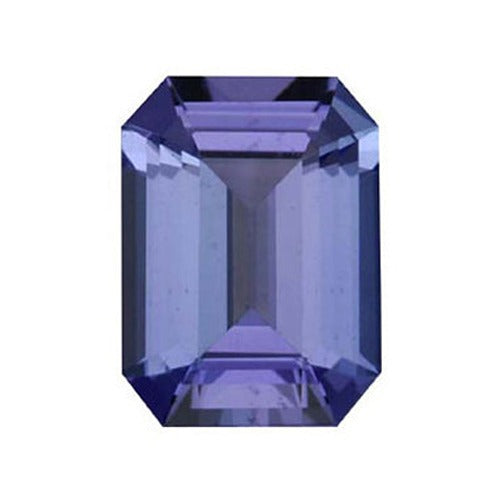 Emerald Cut Synthetic Tanzanite