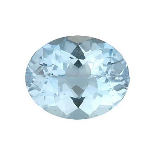 Oval Synthetic Aquamarine