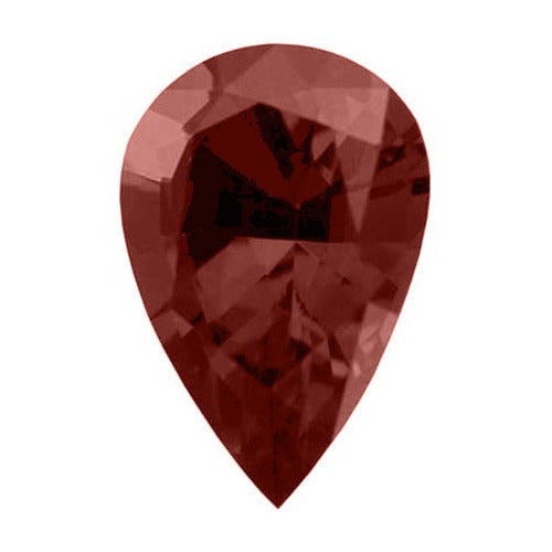 Pear Shape Synthetic Garnet