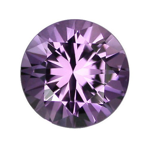 Synthetic Round Amethyst, 14.0 mm