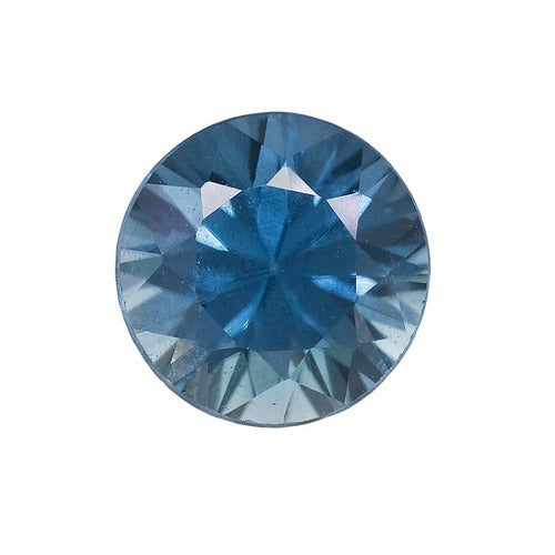 Synthetic Round Blue Zircon