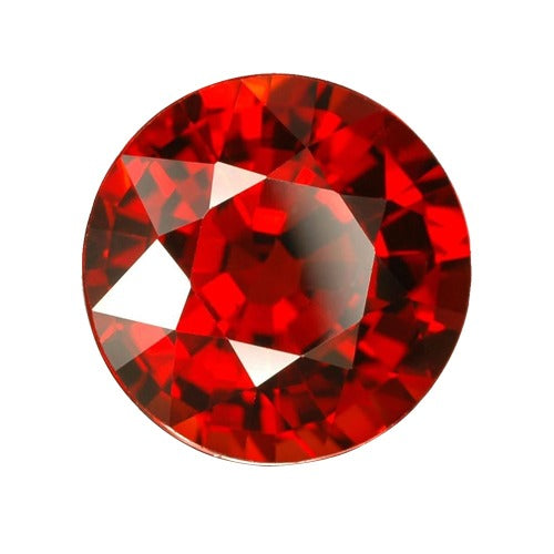 Synthetic Round Garnet, 14.0mm