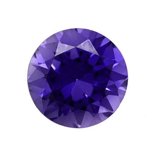 Round Synthetic Tanzanite