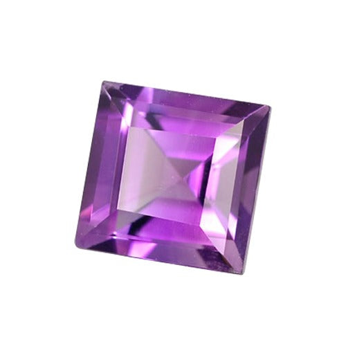 Square Synthetic Amethyst