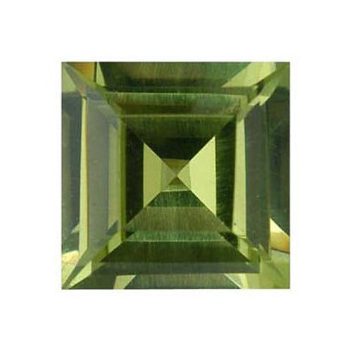 Square Synthetic Peridot