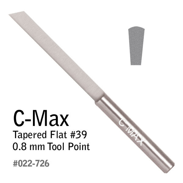 GRS® C-Max Tapered Flat Gravers