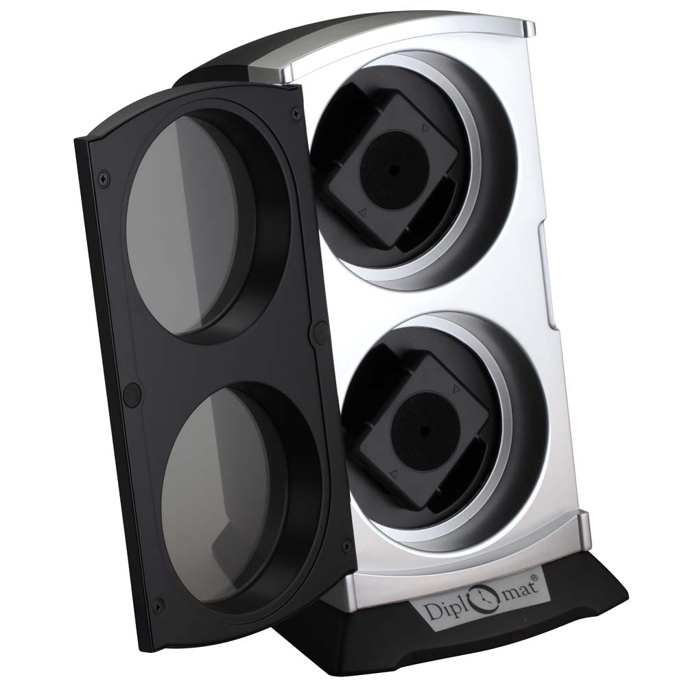 Diplomat "Economy" Double Watch Winder Tower