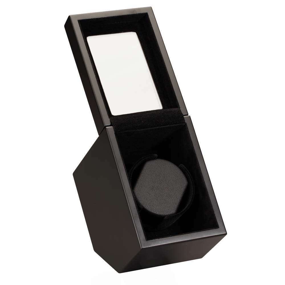 Diplomat "Vienna" Single Watch Winder in All-Black