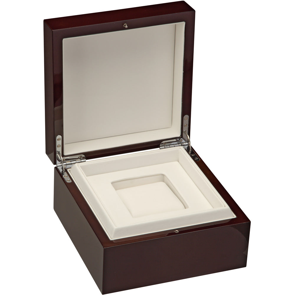 Diplomat "Prestige" Watch Box in Piano Black or Mahogany