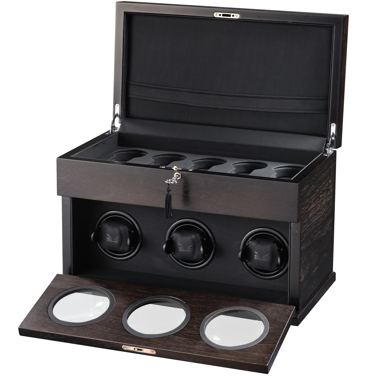 Volta 3 Watch Winder w/ Storage for 5 Watches