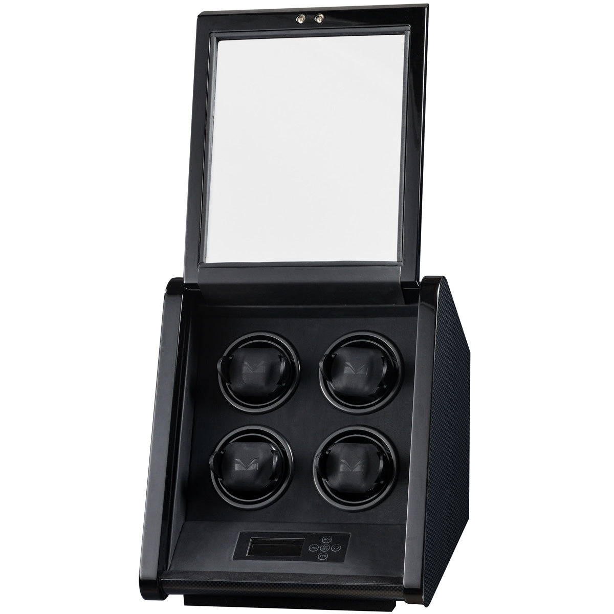 Volta Slanted 4 Watch Winder - Carbon Fiber Finish