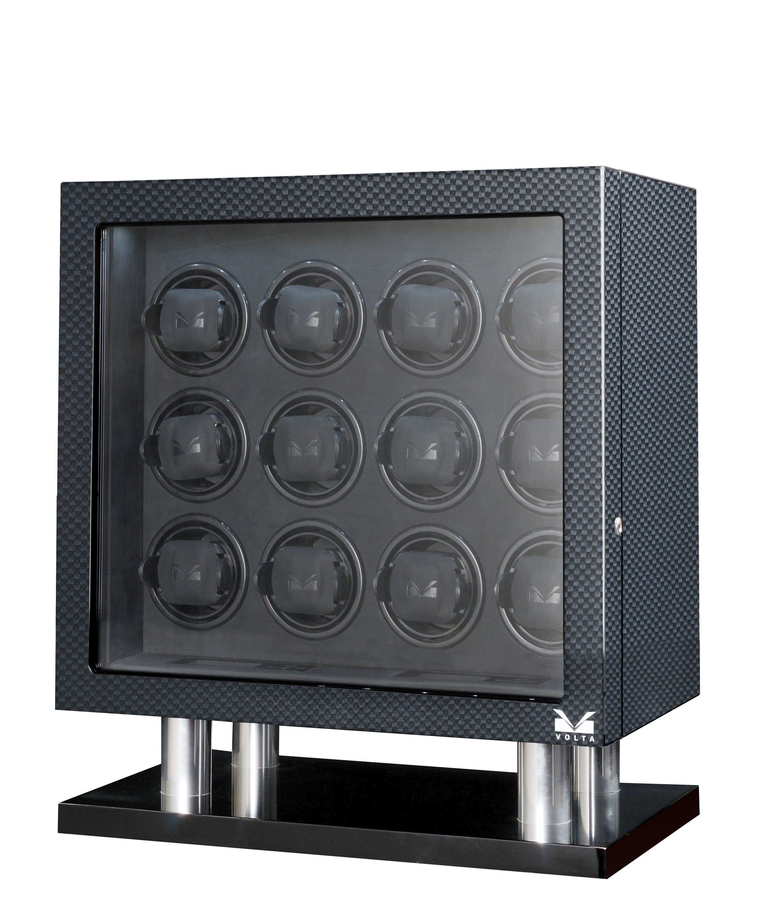 VOLTA Automatic 12 Watch Winder - Carbon Fiber