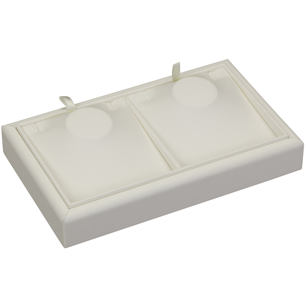 2-Neck Form Stackable Trays, 9" L x 5.5" W