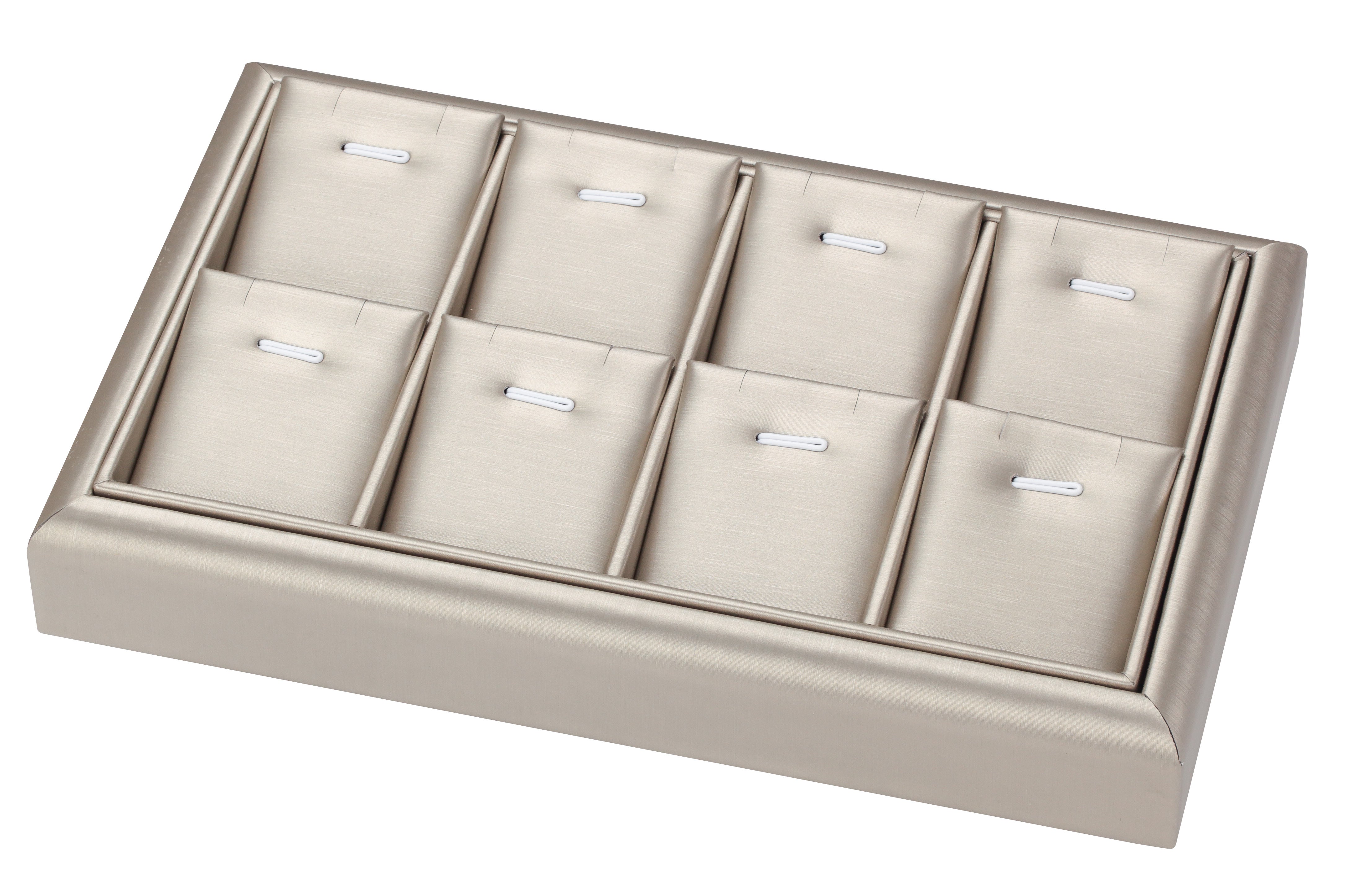 8-Compartment Stackable Pendant Trays w/Barbs, 9" L x 5.5" W