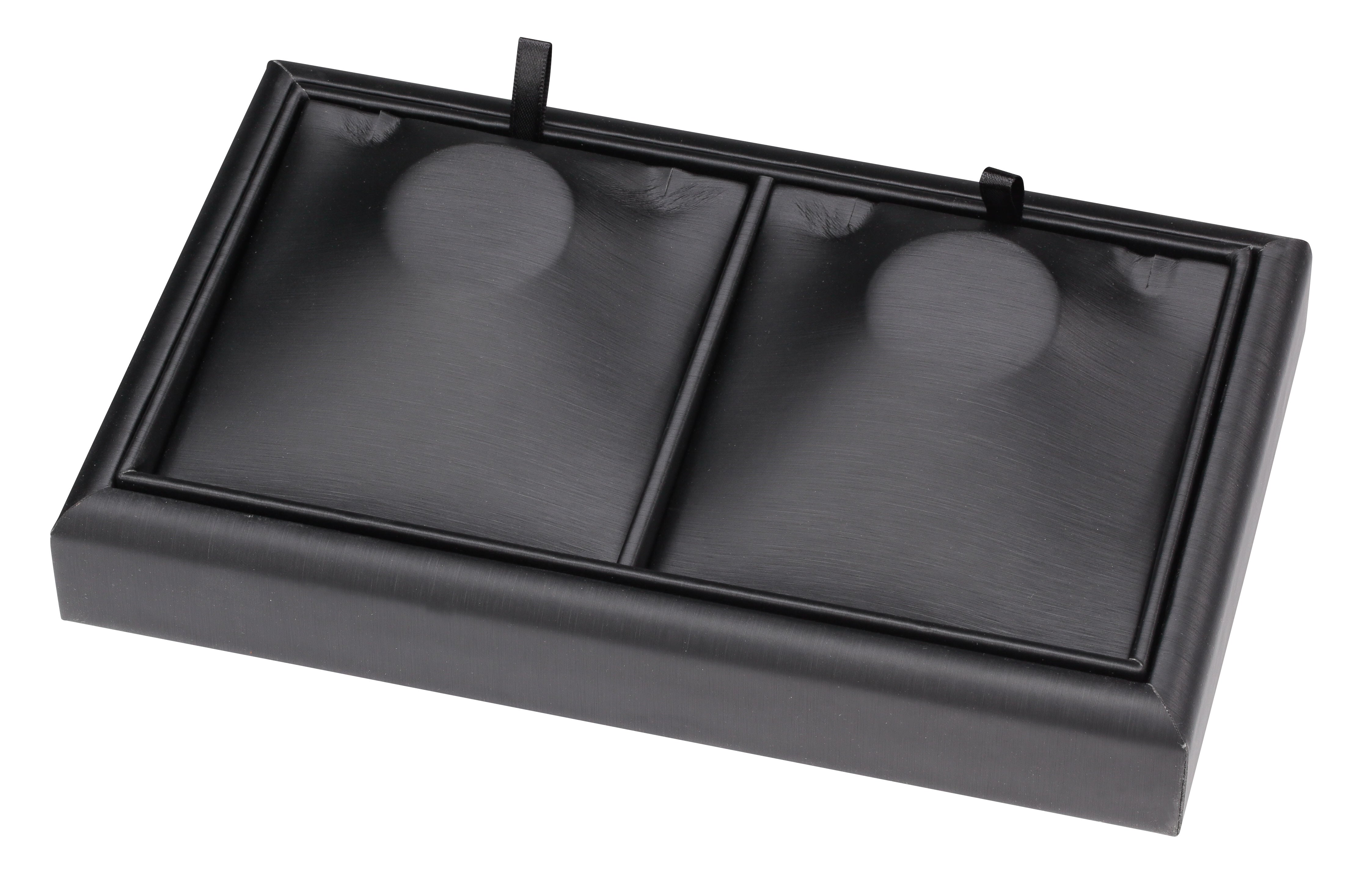 2-Neck Form Stackable Trays, 9" L x 5.5" W