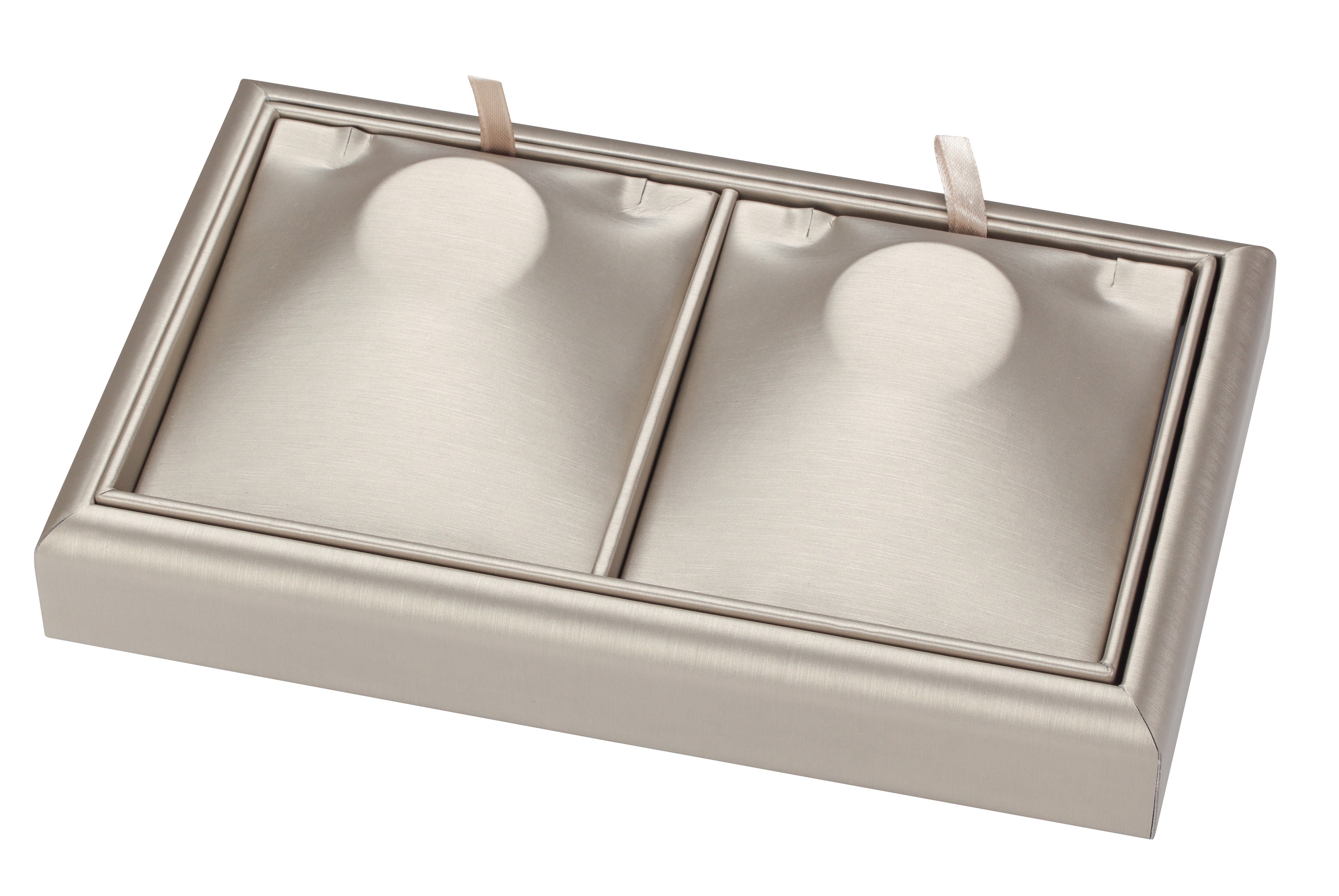 2-Neck Form Stackable Trays, 9" L x 5.5" W