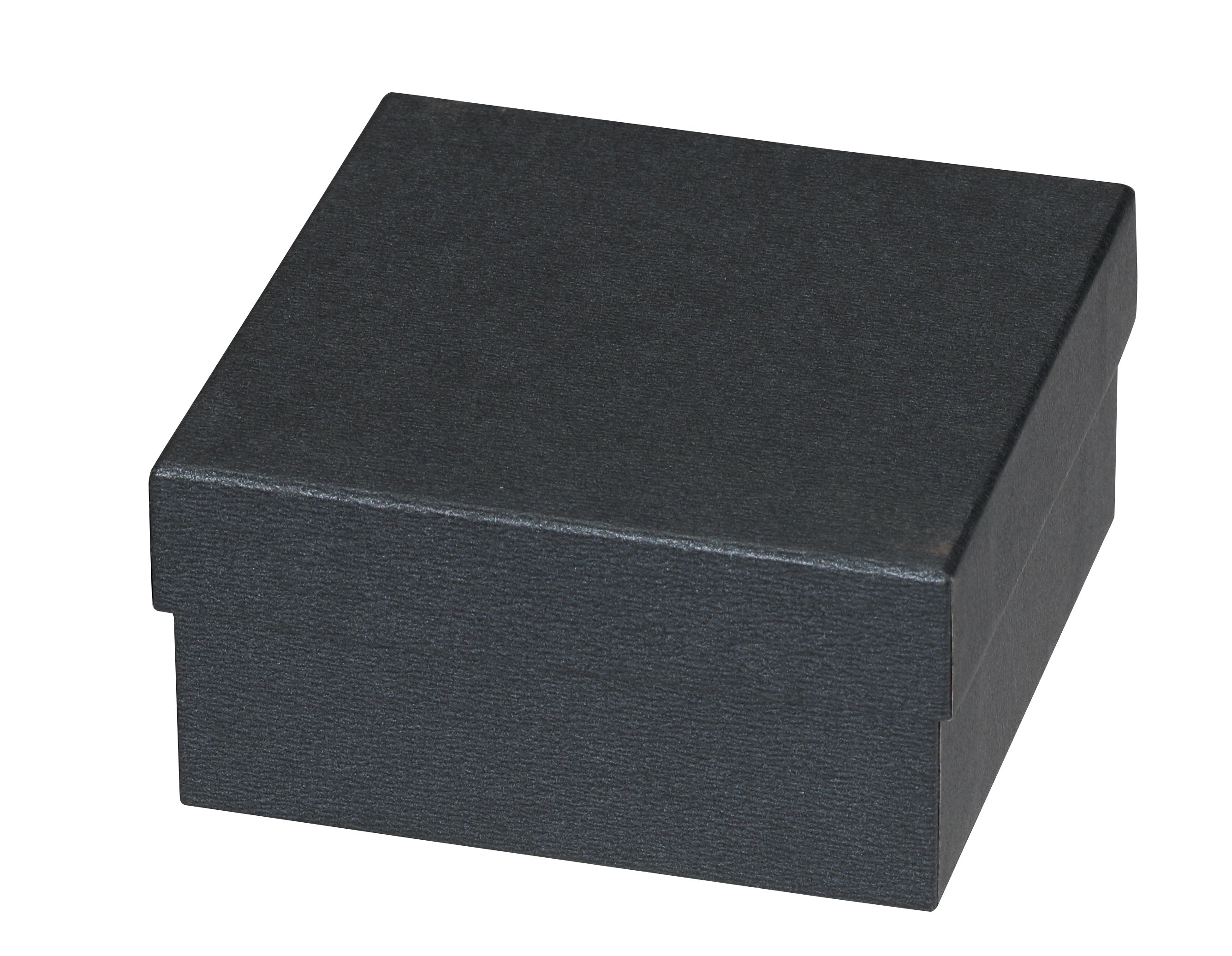 Pendant / Earring Box in Brushed Carbon Black