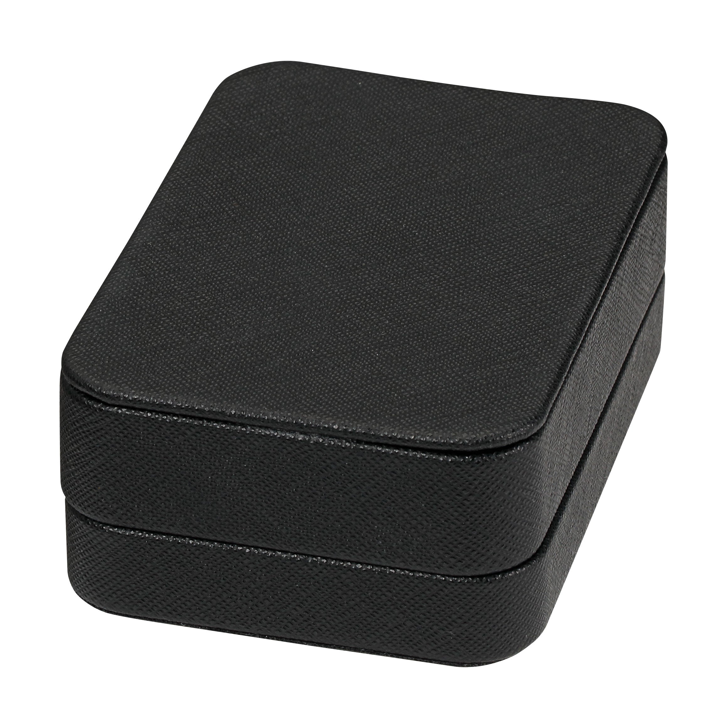 Dangle/Clip Earring Box in Brushed Carbon Black