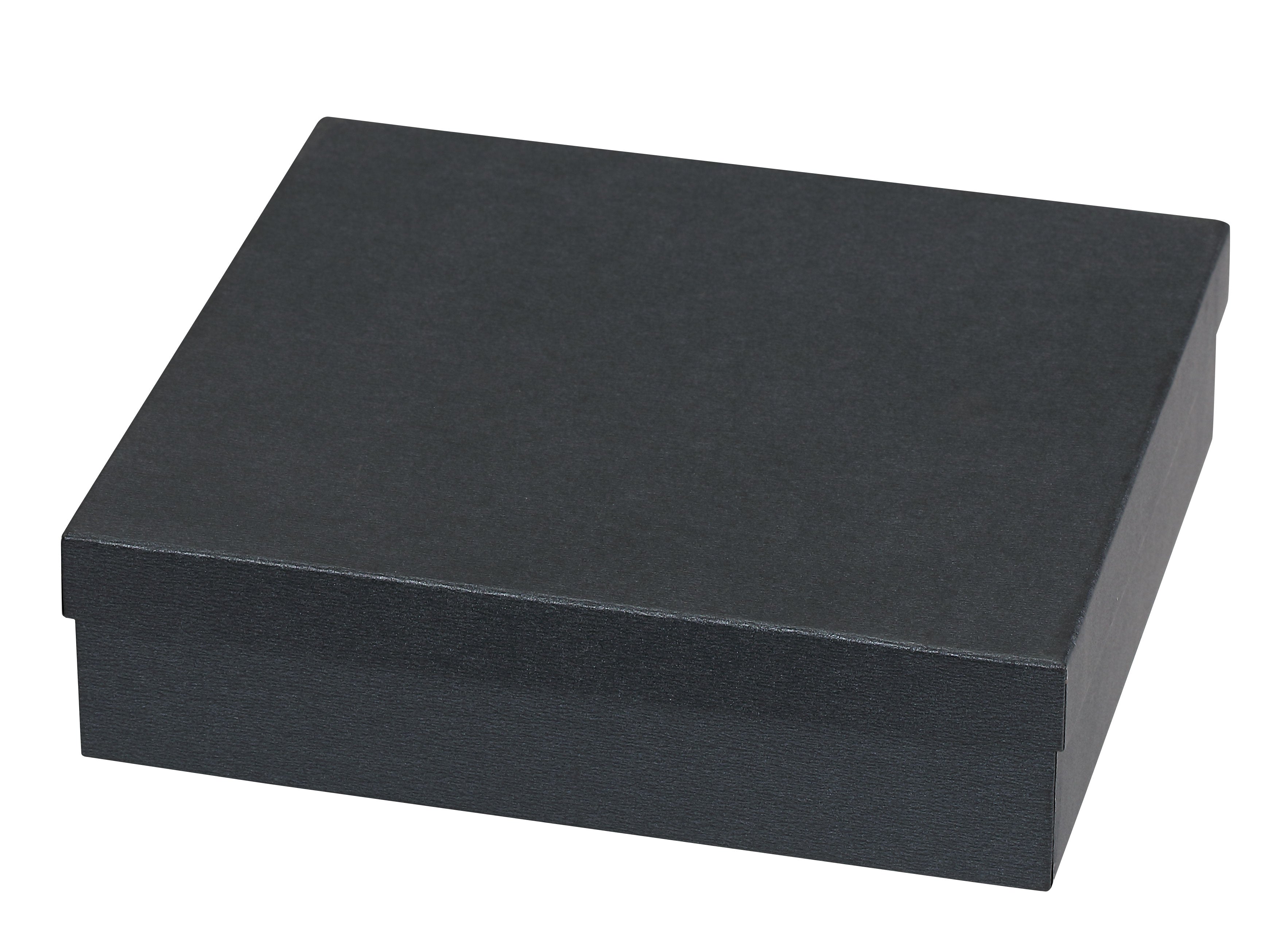 Medium Necklace Box in Brushed Carbon Black