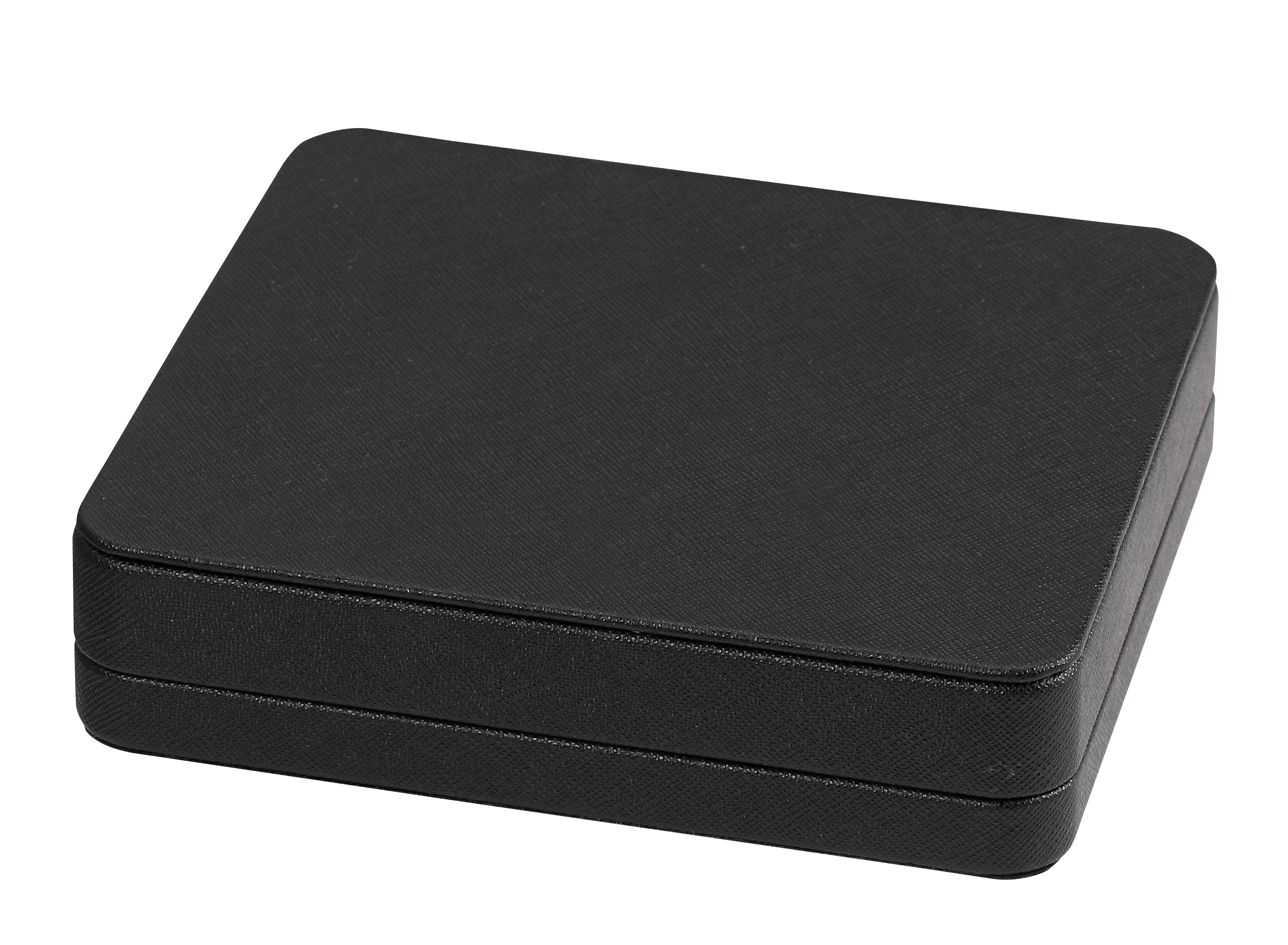 Medium Necklace Box in Brushed Carbon Black