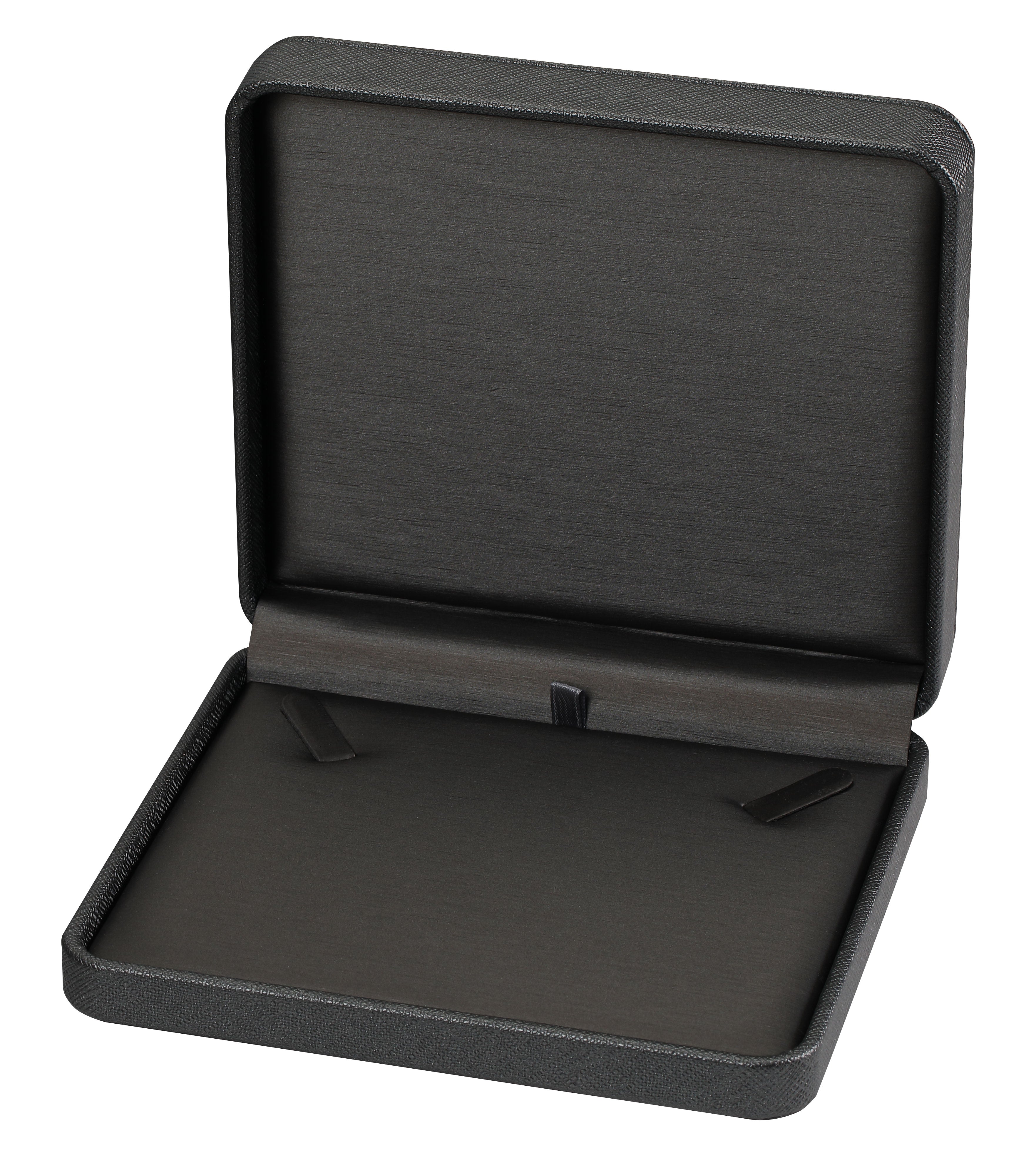 Medium Necklace Box in Brushed Palladium