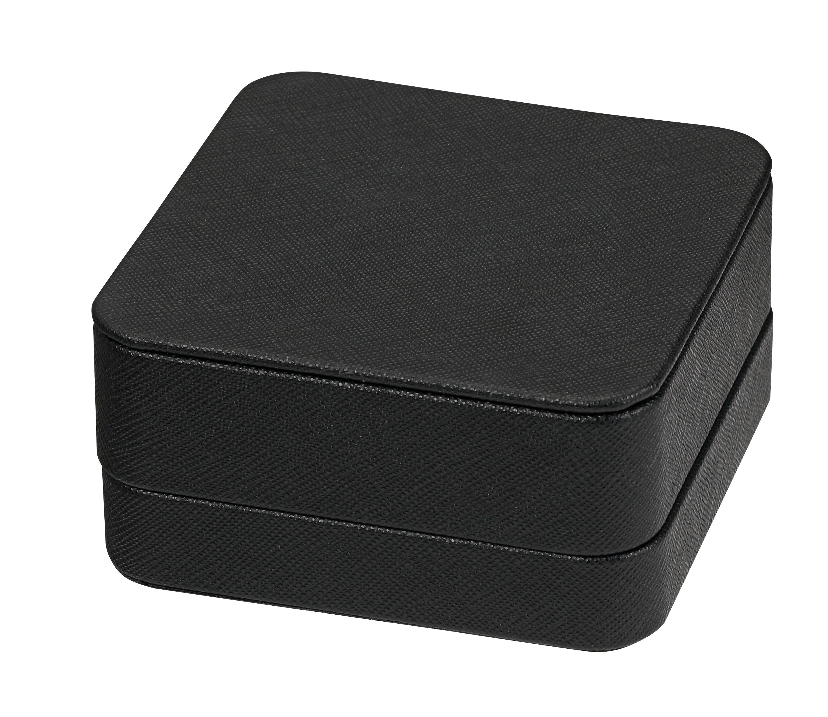 Bangle / Watch Box in Brushed Carbon Black