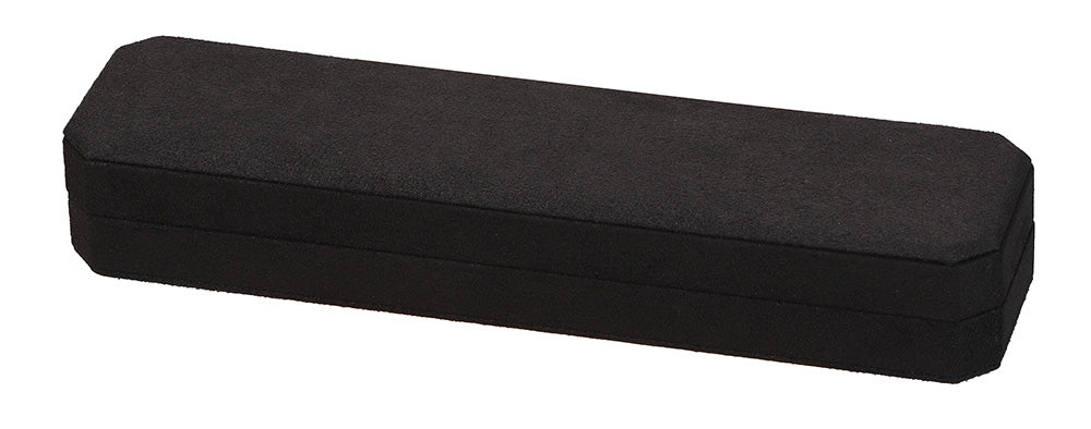 "Opulent" Bracelet Box in Black Microsuede