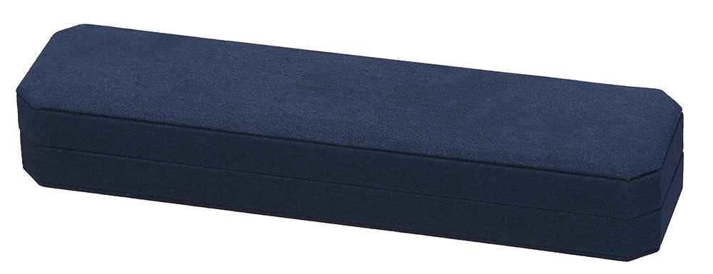 "Opulent" Bracelet Box in Navy Blue Microsuede