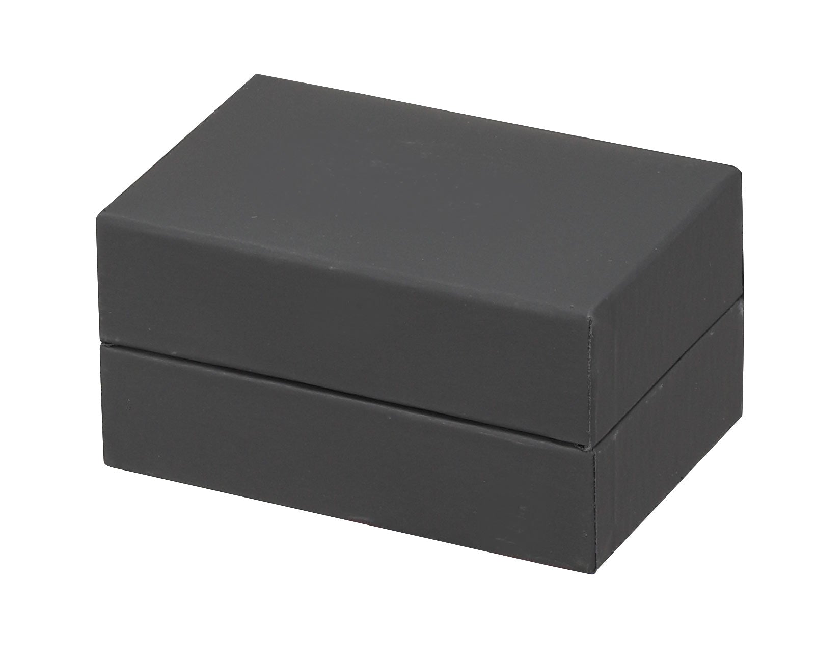 "Stealth" Double Ring Slot Box in Matte Black