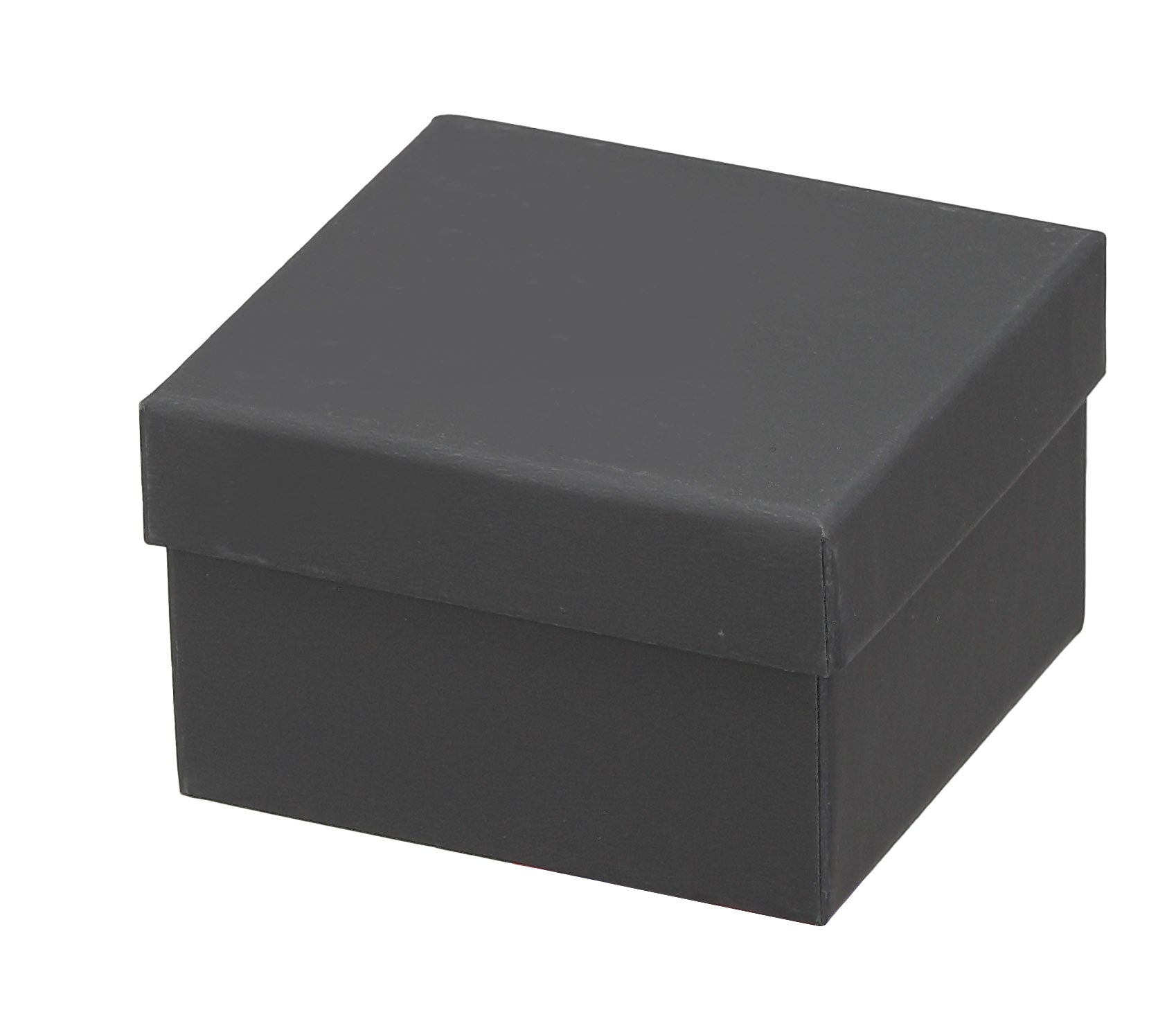 "Stealth" Earring and Pendant Box in Matte Black