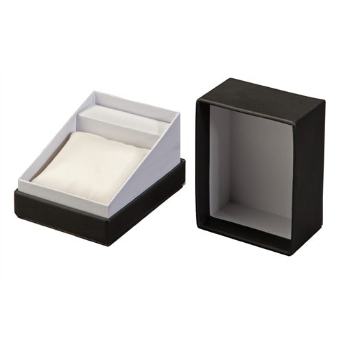 Diplomat "Economy" Watch Box in Onyx & Pearl