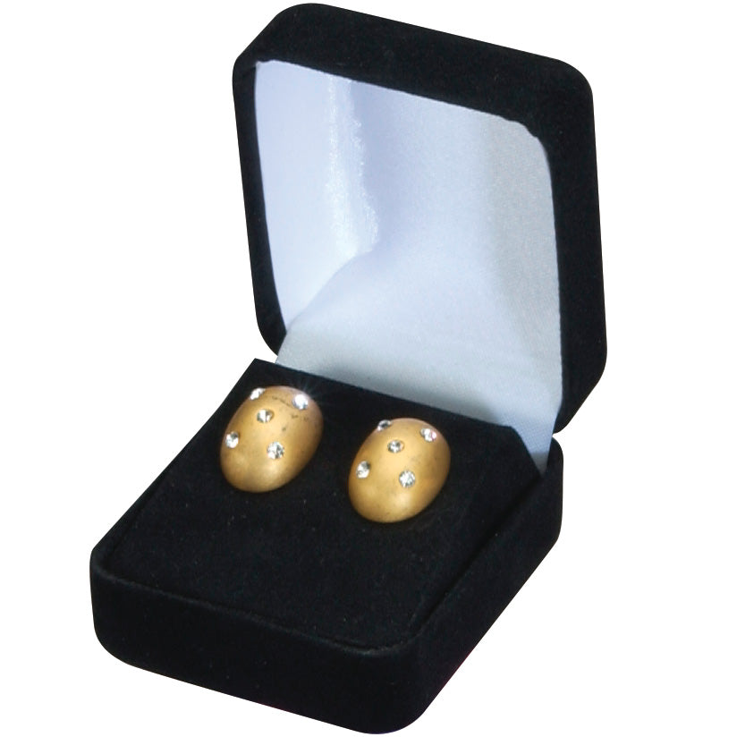 "Eco-Suede" Stud Earring Box