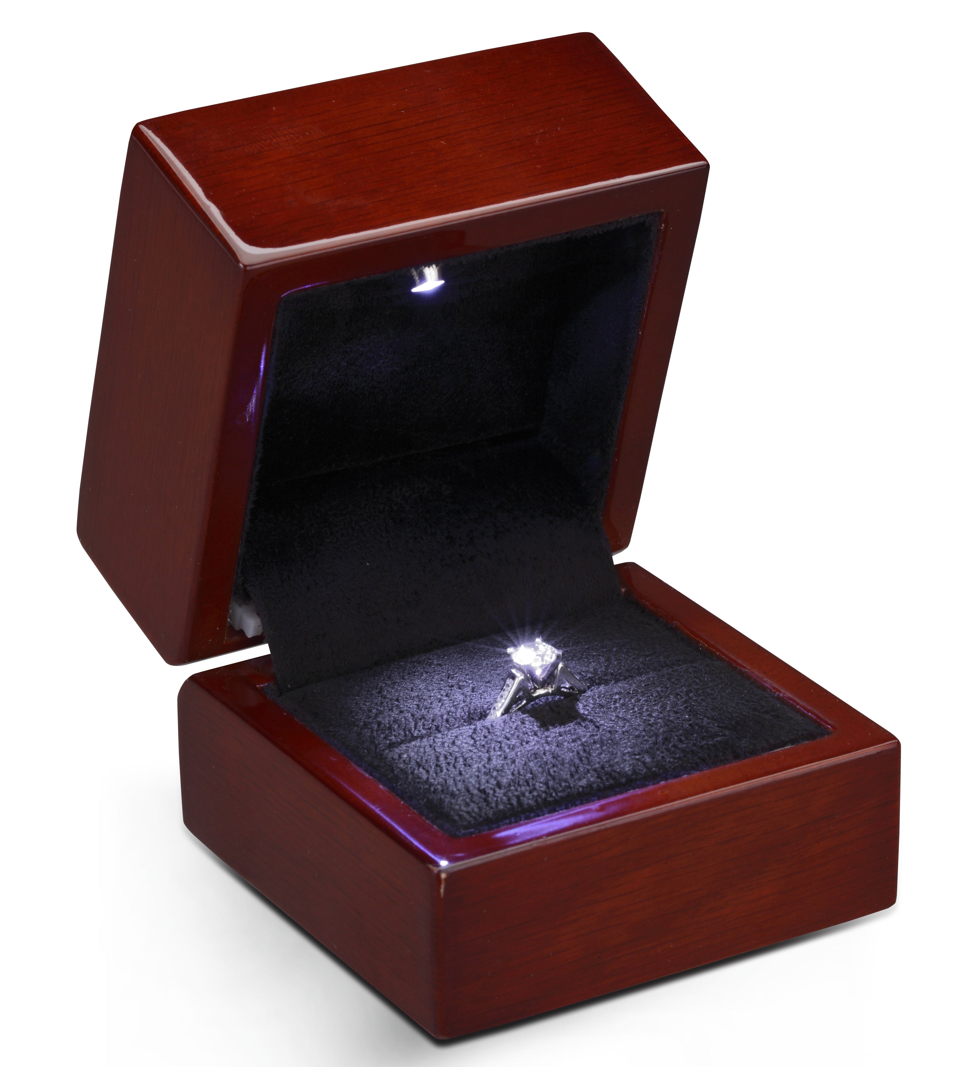 "Lumina Luxe" Ring Slot Box