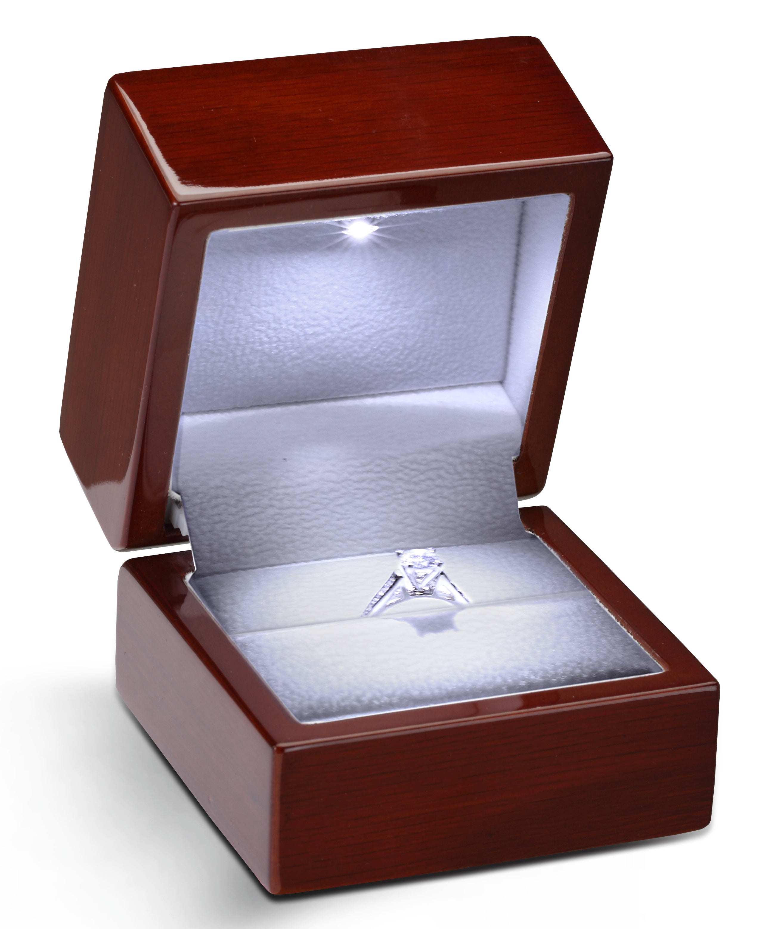 "Lumina Luxe" Ring Slot Box