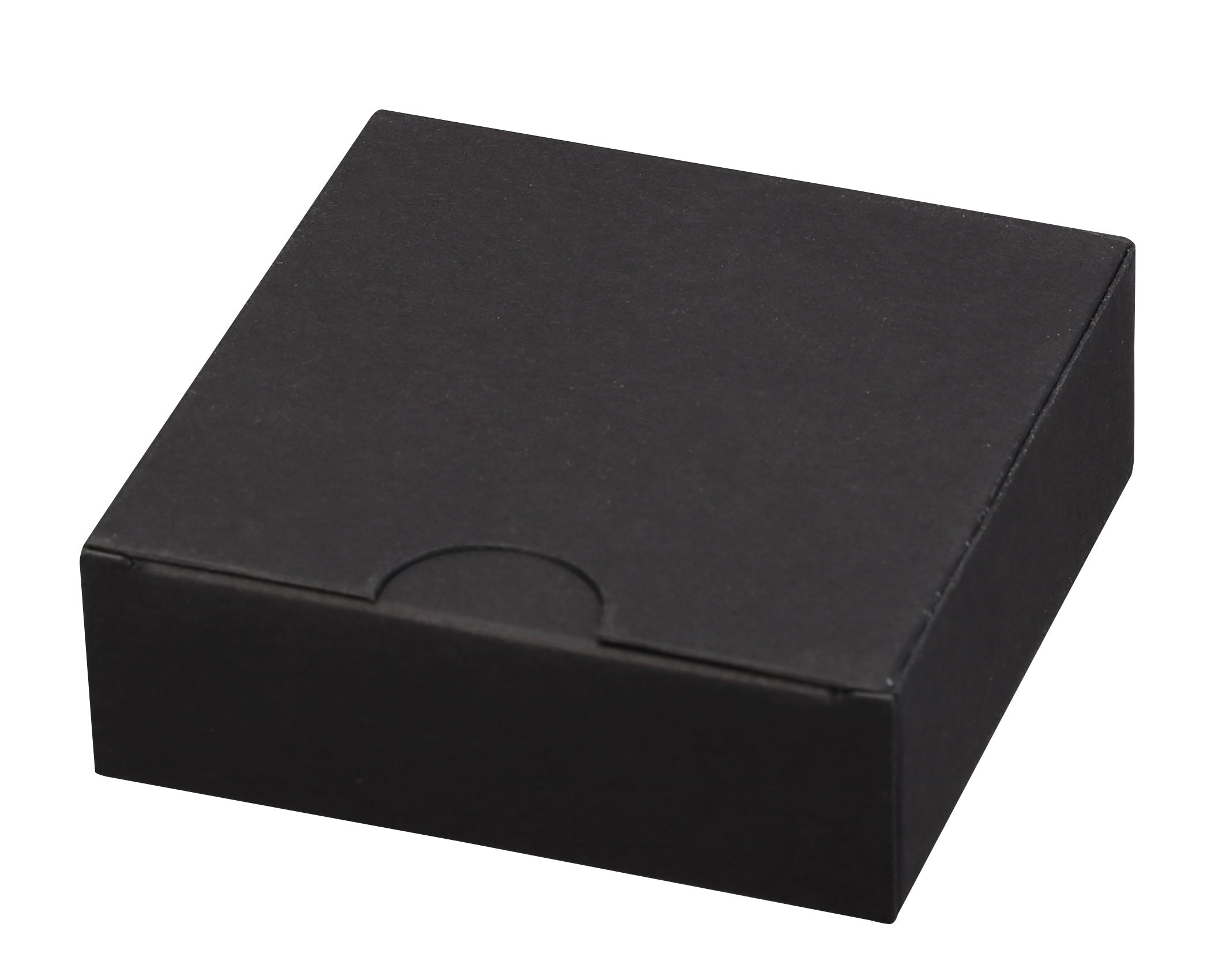 "Stealth" Proposal Ring Slot Box in Matte Black