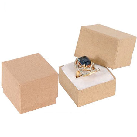 Economy Collection Square Ring Box