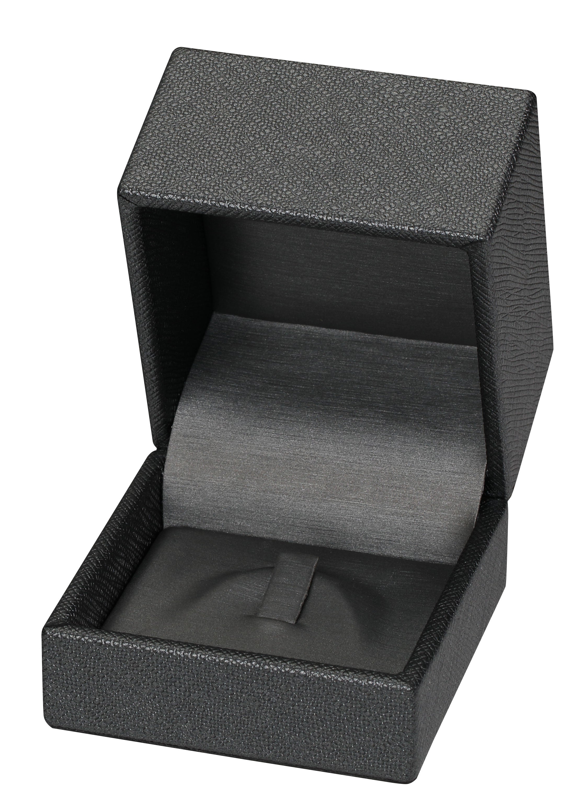 Ring Clip Box in Brushed Palladium