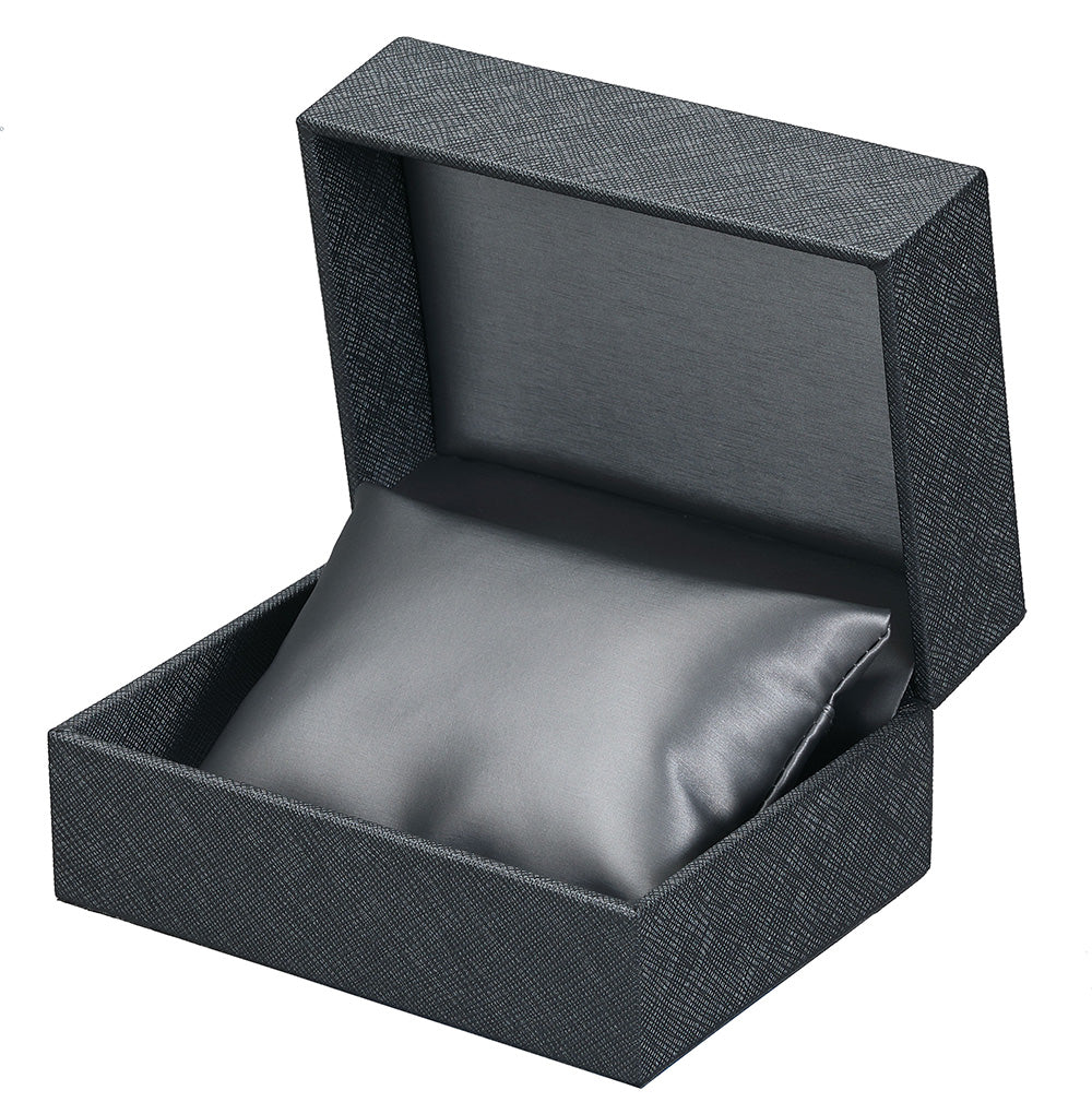 "Titan" Pillow Box in Brushed Palladium