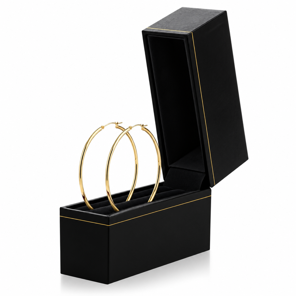 Designer Double Hoop Slot Box