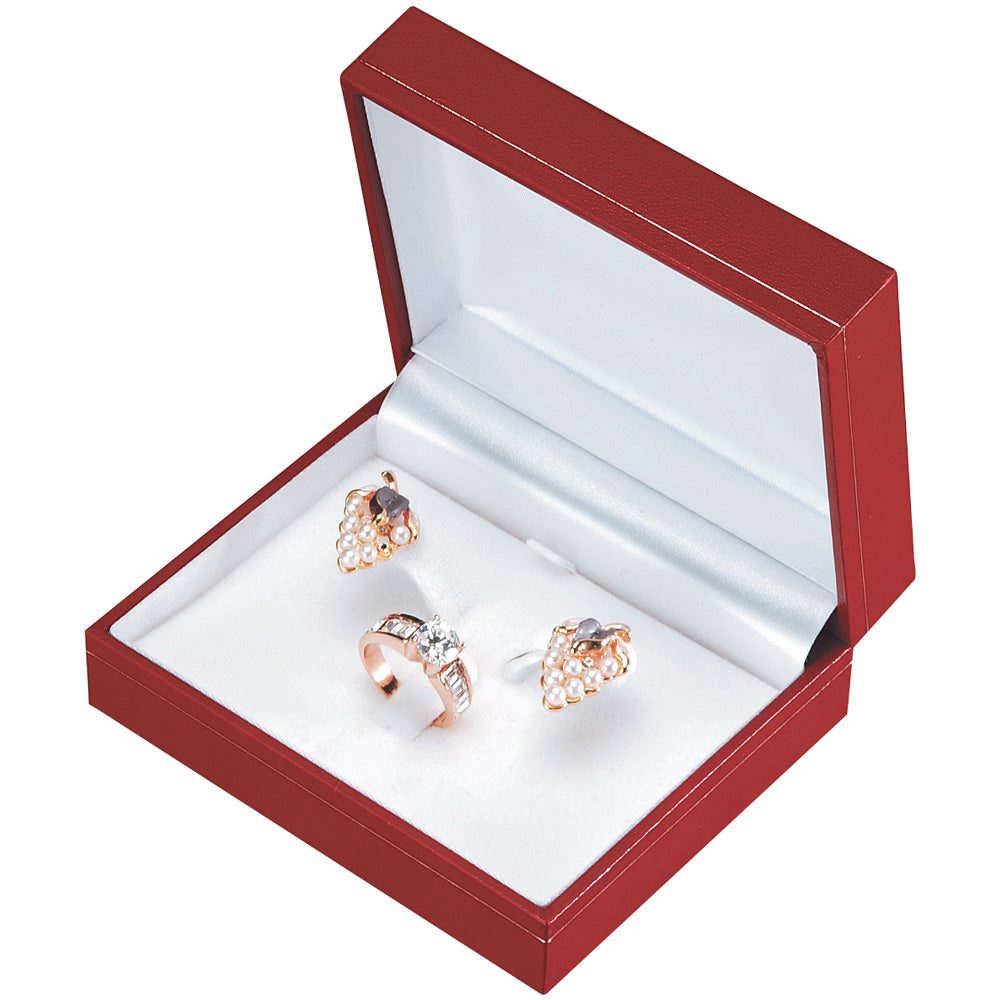 "Designer" Ring + Earring Set Set Box (2-Pc. Packer)