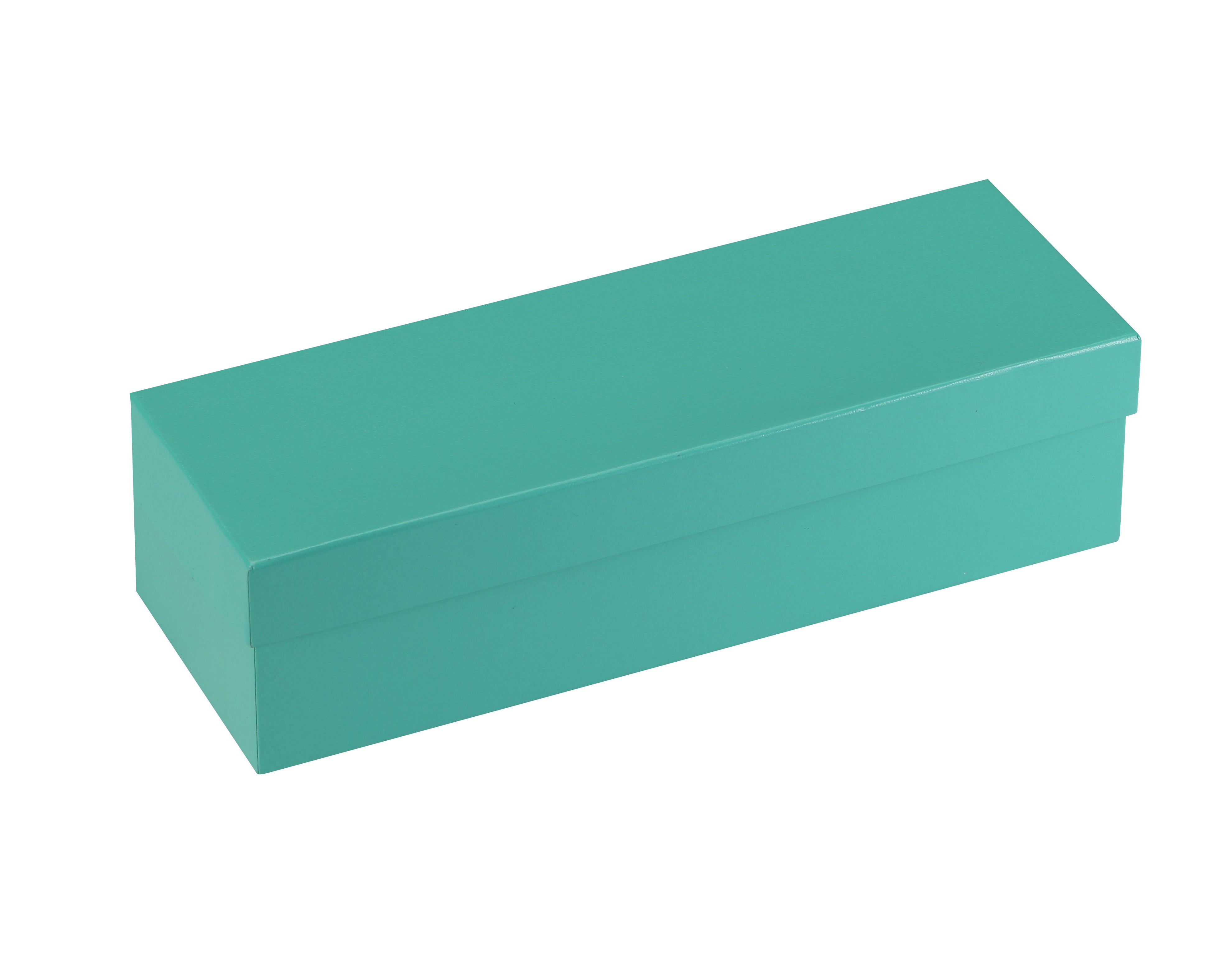 "Manhattan" Bracelet Box in Turquoise/Silver Trim