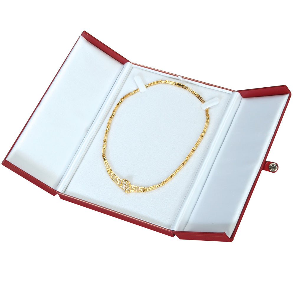 "Designer" 2-Door Necklace Box (2-Pc. Packer)