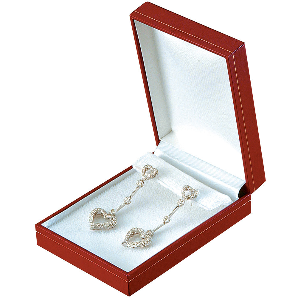 "Designer" Medium Drop Earring Box (2-Pc. Packer)