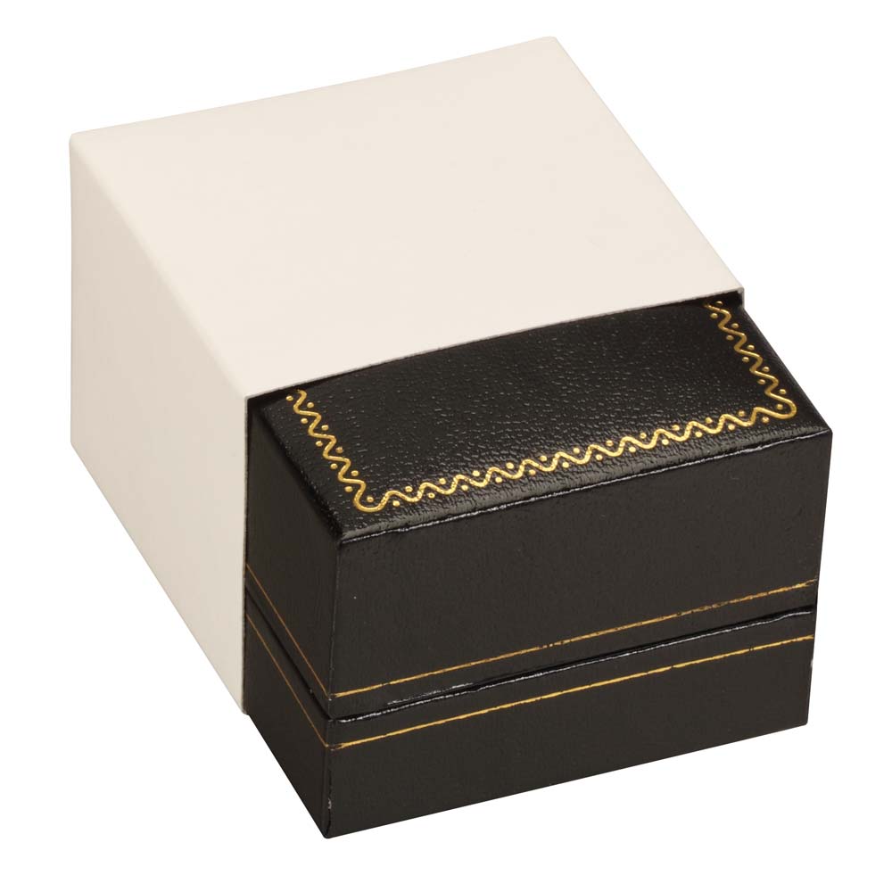 "Designer" Ring Slot Box (Case/144 in 1-Pc. Slip)