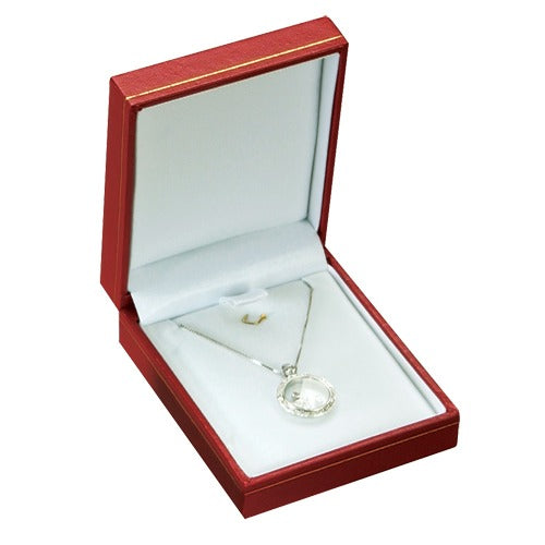 "Designer" Small Barbed Pendant Box (Case/144 in 1-Pc. Slip)