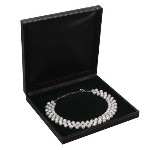 "Designer" Medium Necklace Box (2-Pc. Packer)