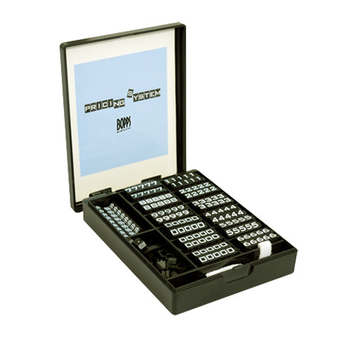 Interlocking Pricing Set, 471 Characters